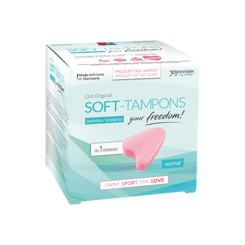 Soft-tampons normal 3 uds