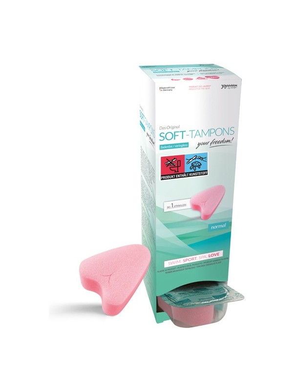 Soft-tampons normal 10uds