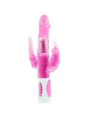 vibromasseur bunny triple avec rotation baile