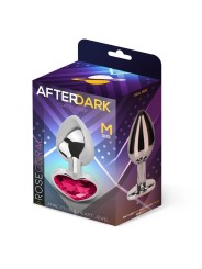 Plug metal coeur rose coral T:M Afterdark