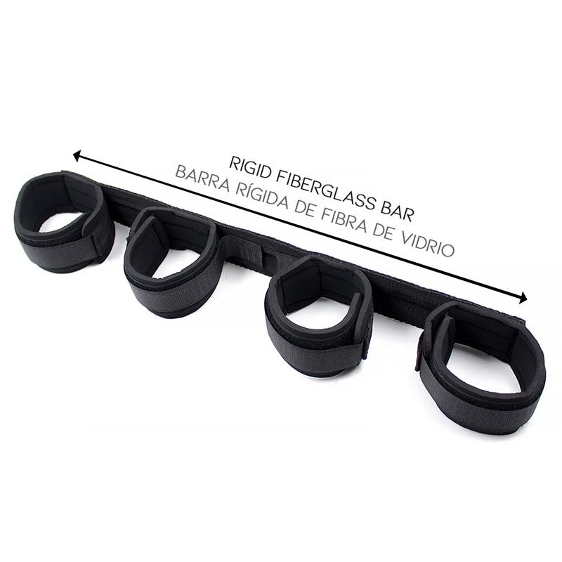 Barre de separation poignées chevilles rigide