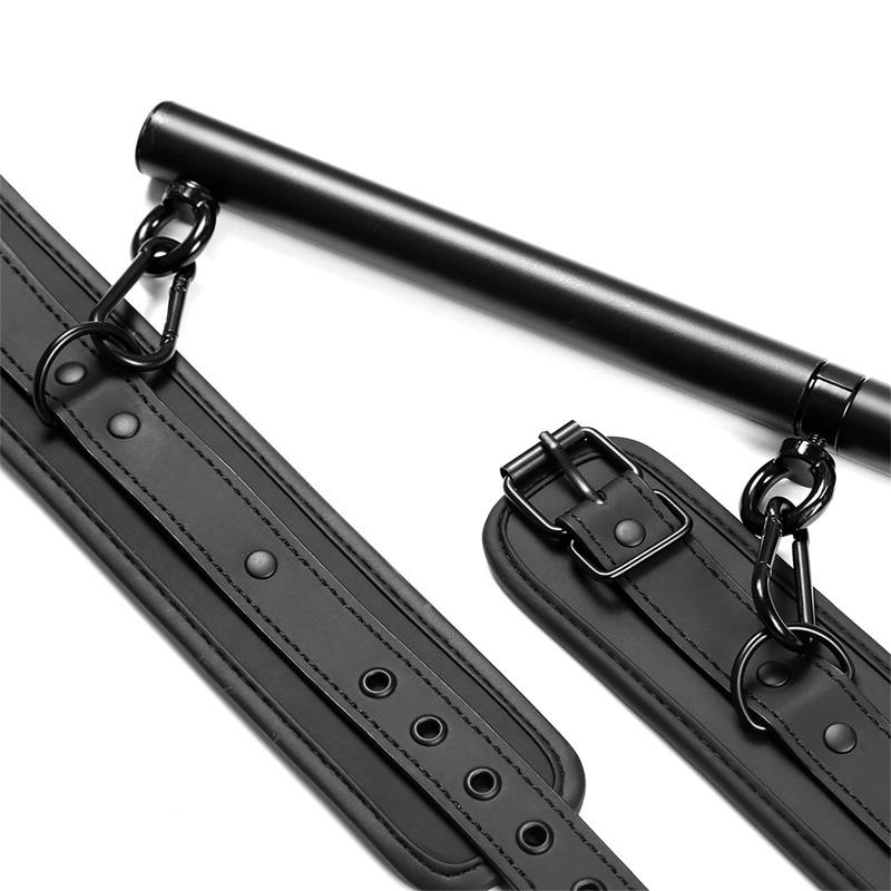 Barre rigide démontable de separation poignées chevilles