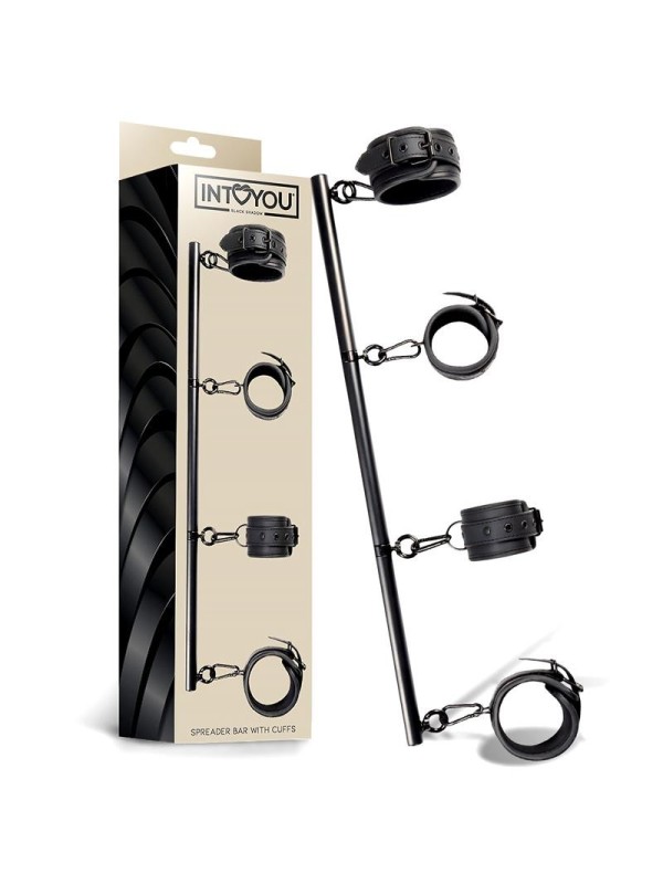 Barre rigide démontable de separation poignées chevilles