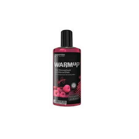 huile massage warmup framboise 150ml
