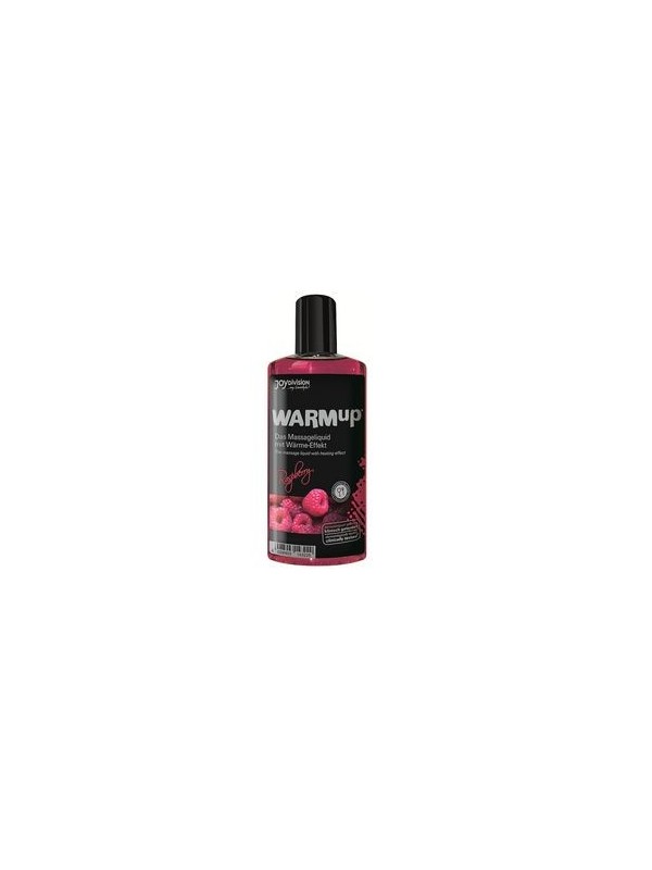 huile massage warmup framboise 150ml