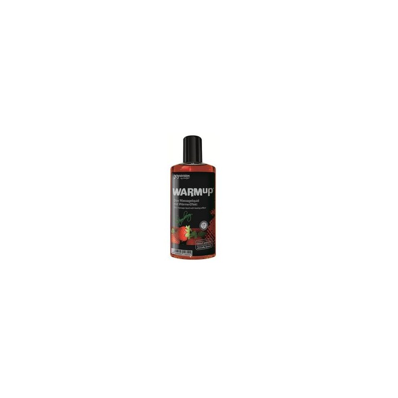 huile massage warmup fraise 150ml