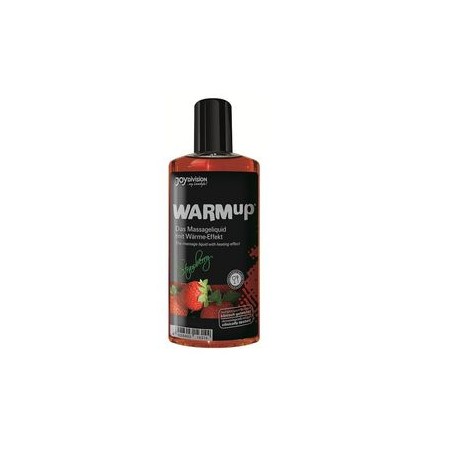 huile massage warmup fraise 150ml
