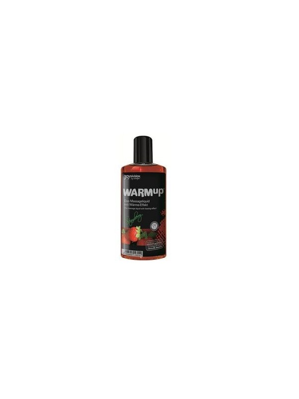 huile massage warmup fraise 150ml