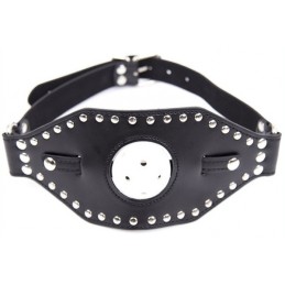 Baillon Boule avec Bandeau FLAT GAG Simili