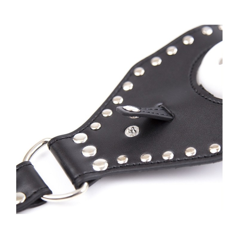 Baillon Boule avec Bandeau FLAT GAG Simili