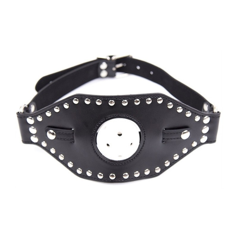 Baillon Boule avec Bandeau FLAT GAG Simili