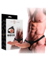 intense - harnais creux avec gode 18 x 3,5 cm