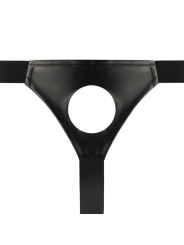 intense - harnais creux avec gode 16 x 3 cm