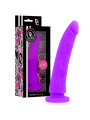 gode silicone lilas 17x3cm delta club