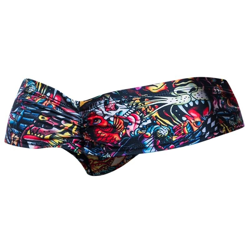 cut4men - slip tanga tatoo multicolor M