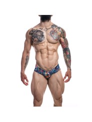 cut4men - slip tanga tatoo multicolor M