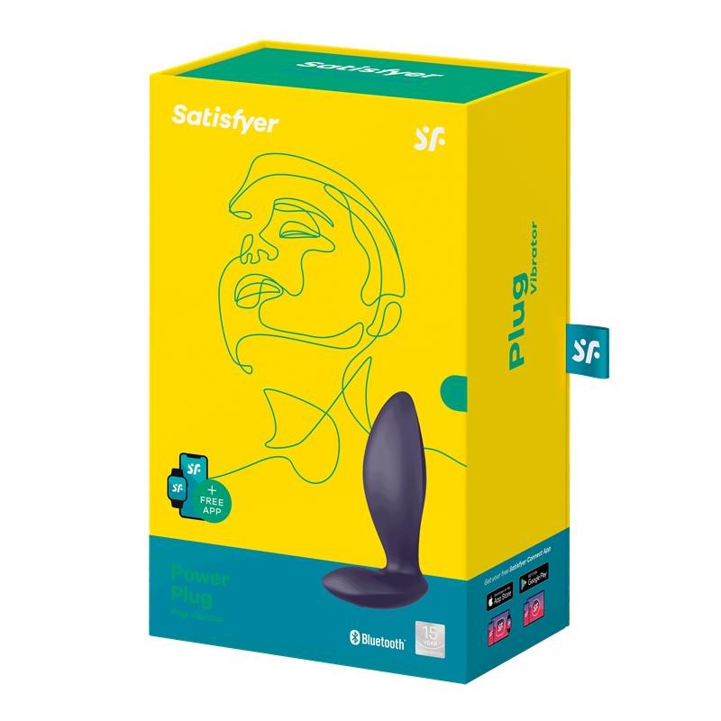 Plug Anal vibrant connecté Smartphone Satisfyer