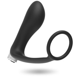 stimulateur prostate anneau usb noir mod-1