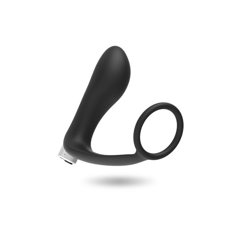 stimulateur prostate anneau usb noir mod-1