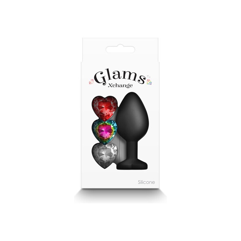 Glams plug silicone M pierres interchange