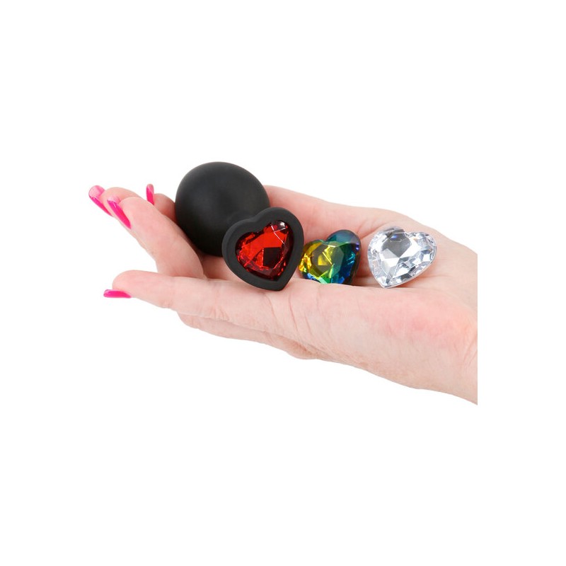 Glams plug silicone M pierres interchange