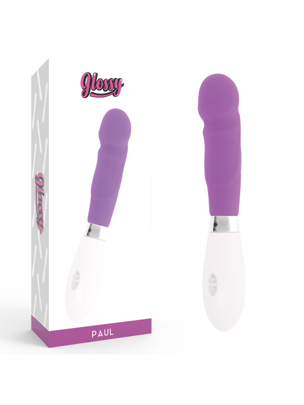 vibromasseur glossy violet paul