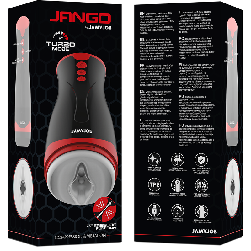 masturbateur jango compréhension et vibration