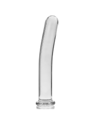 série nebula - modèle 8 gode borosilicate 14,5 x 2 cm transparent