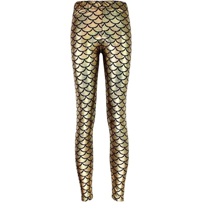 Legging ecailles dorées T-L