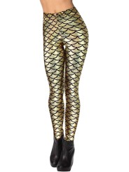 Legging ecailles dorées T-L