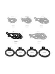 Cage de chasteté Solid Naja 8.5 x 3.7cm