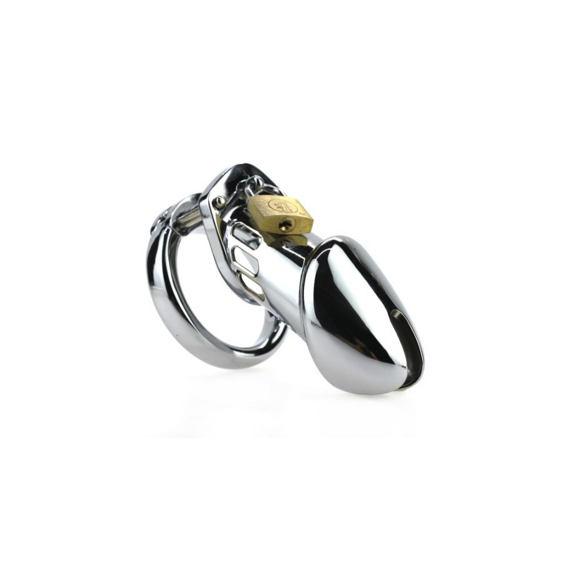 Cage de chasteté Steel Padlock - Diamètre : 40 mm