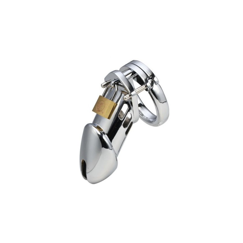 Cage de chasteté Steel Padlock - Diamètre : 40 mm