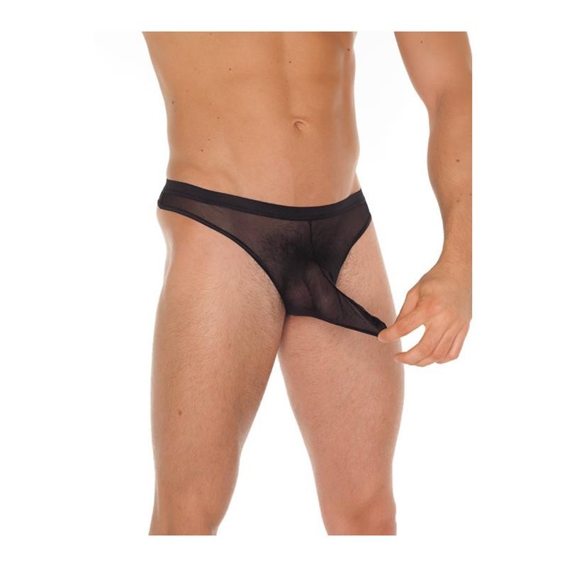 String en maille noire taille unique 1925