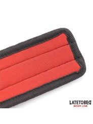 Dispositifs de retenue de lit avec masque, menottes réglables et amovibles