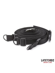 Dispositifs de retenue de lit avec masque, menottes réglables et amovibles