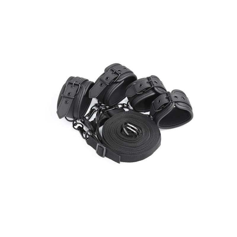 Ensemble de retenue de lit en cuir végétalien