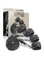 Ensemble de retenue de lit en cuir végétalien