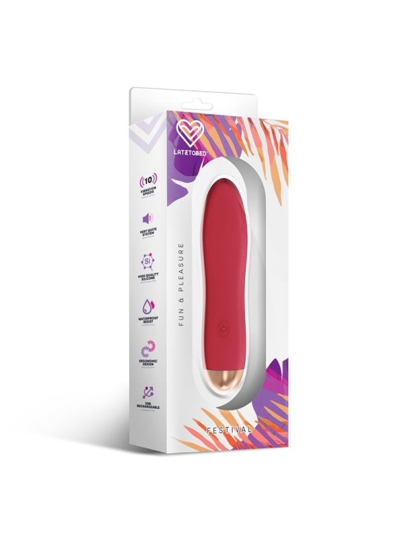 Dawel Stimulateur 10 Vitesses Rouge Rouille