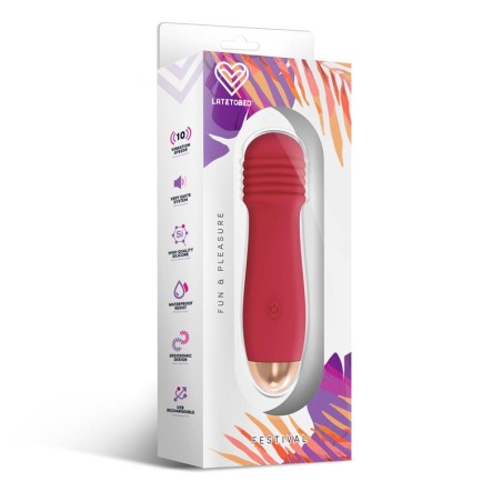 Nesta Stimulateur 10 Vitesses Rouge Rouille