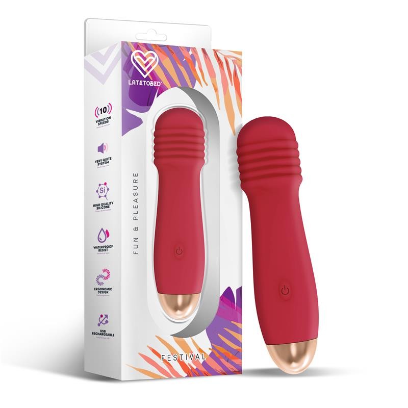 Nesta Stimulateur 10 Vitesses Rouge Rouille