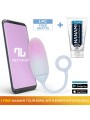 Oeuf avec APP Silicone Double Couche + Nanami Tour 50 ml Rose/Bleu