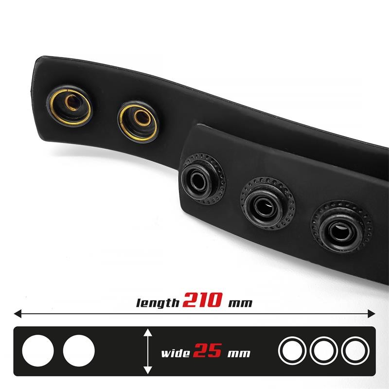 Anneau pénien réglable en silicone solide 15-21 cm