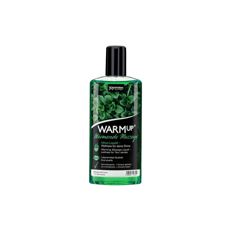 huile massage warmup menthe 150ml