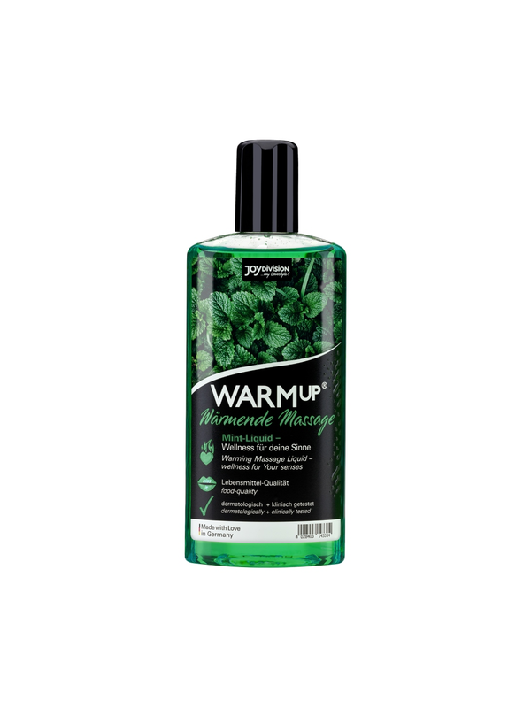 huile massage warmup menthe 150ml