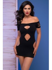 Chilirose Mini-robe double face Noir 4671 S/M