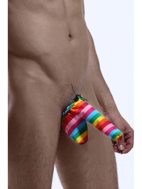 Cache-sexe multicolore (TU)