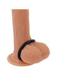 powering - anneau pénis super flexible et résistant 3,5cm noir