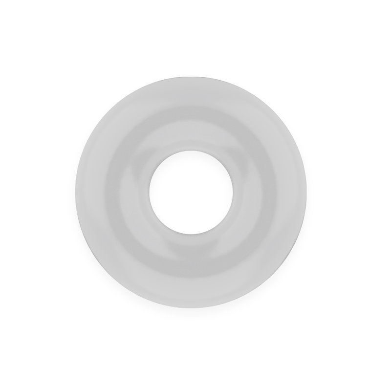 powering - anneau pénis super flexible et résistant 3,5cm clair