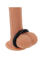 powering - anneau pénis super flexible et résistant 4,5cm noir